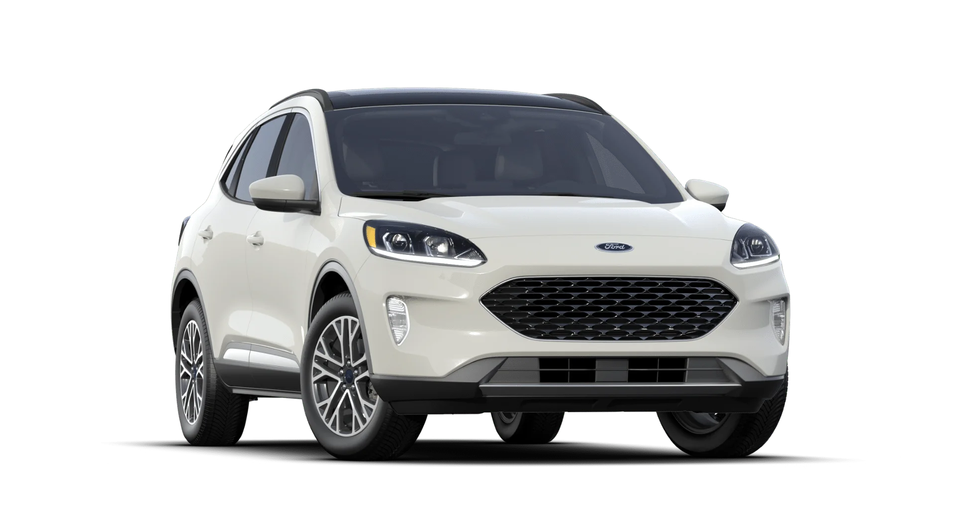 New 2022 Star White Metallic Tri-coat Ford SEL image 4