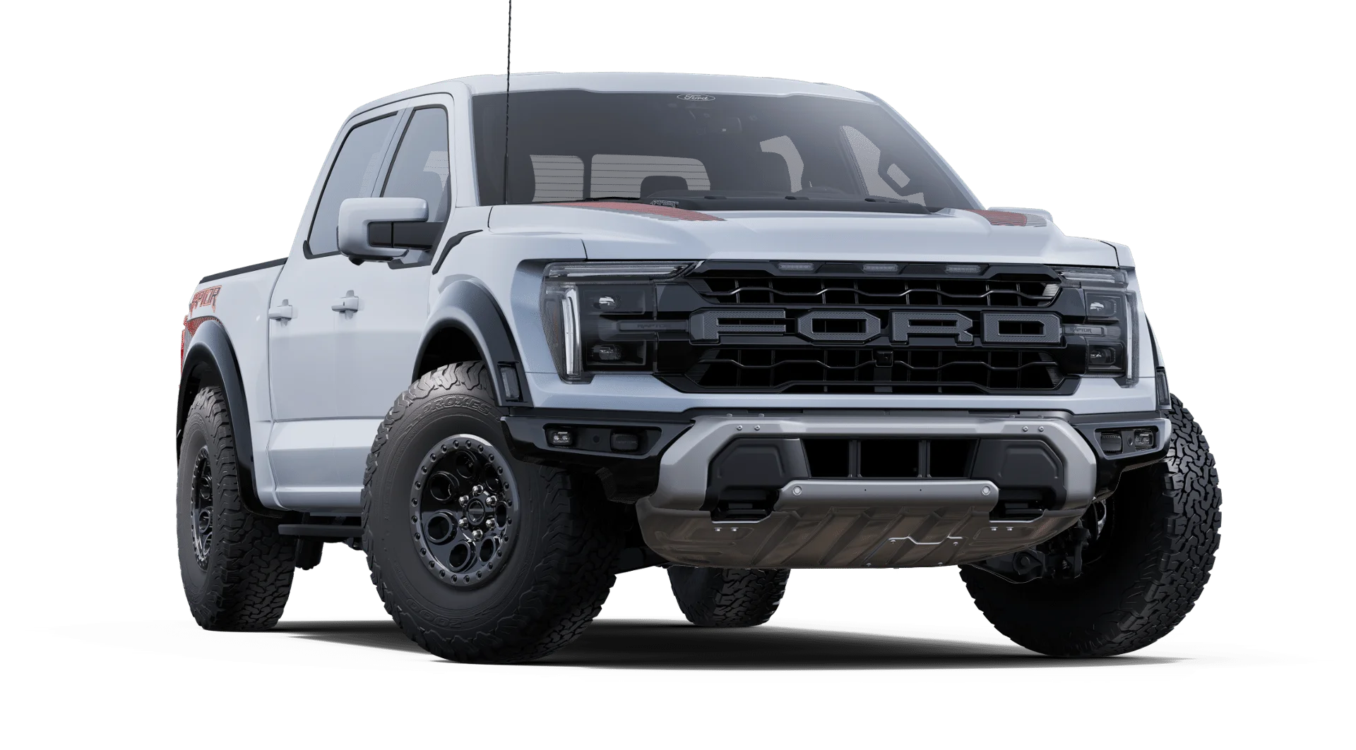 New 2025 Space White Metallic Ford Raptor® image 54