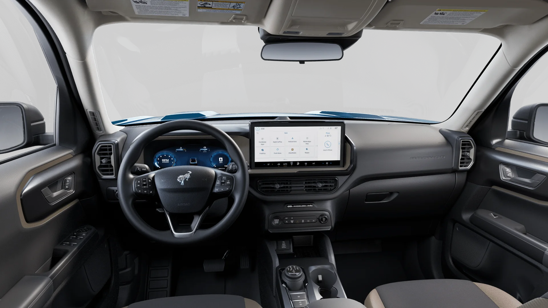 New 2025 Azure Gray Metallic Tri-Coat Ford Big Bend® image 7