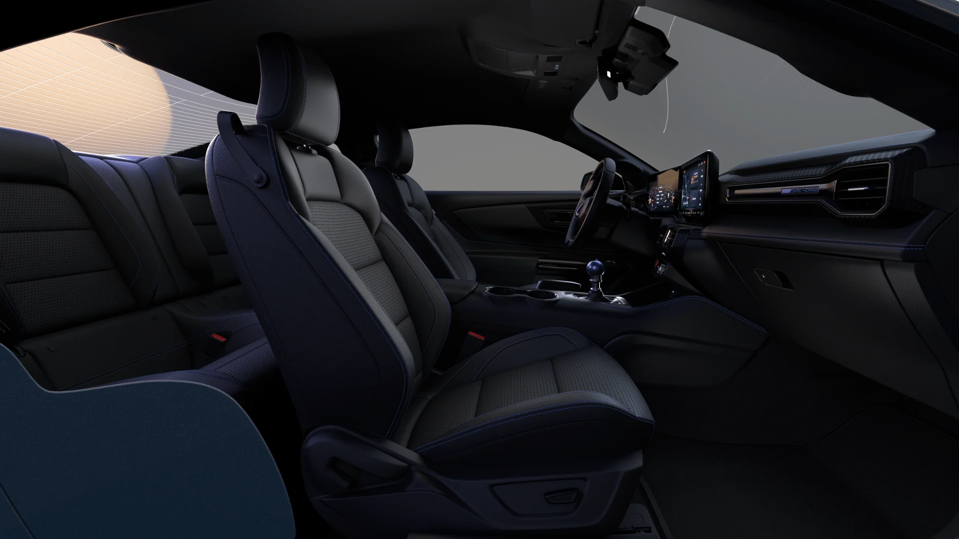 New 2026 Blue Ember Metallic Ford Dark Horse® Premium image 28