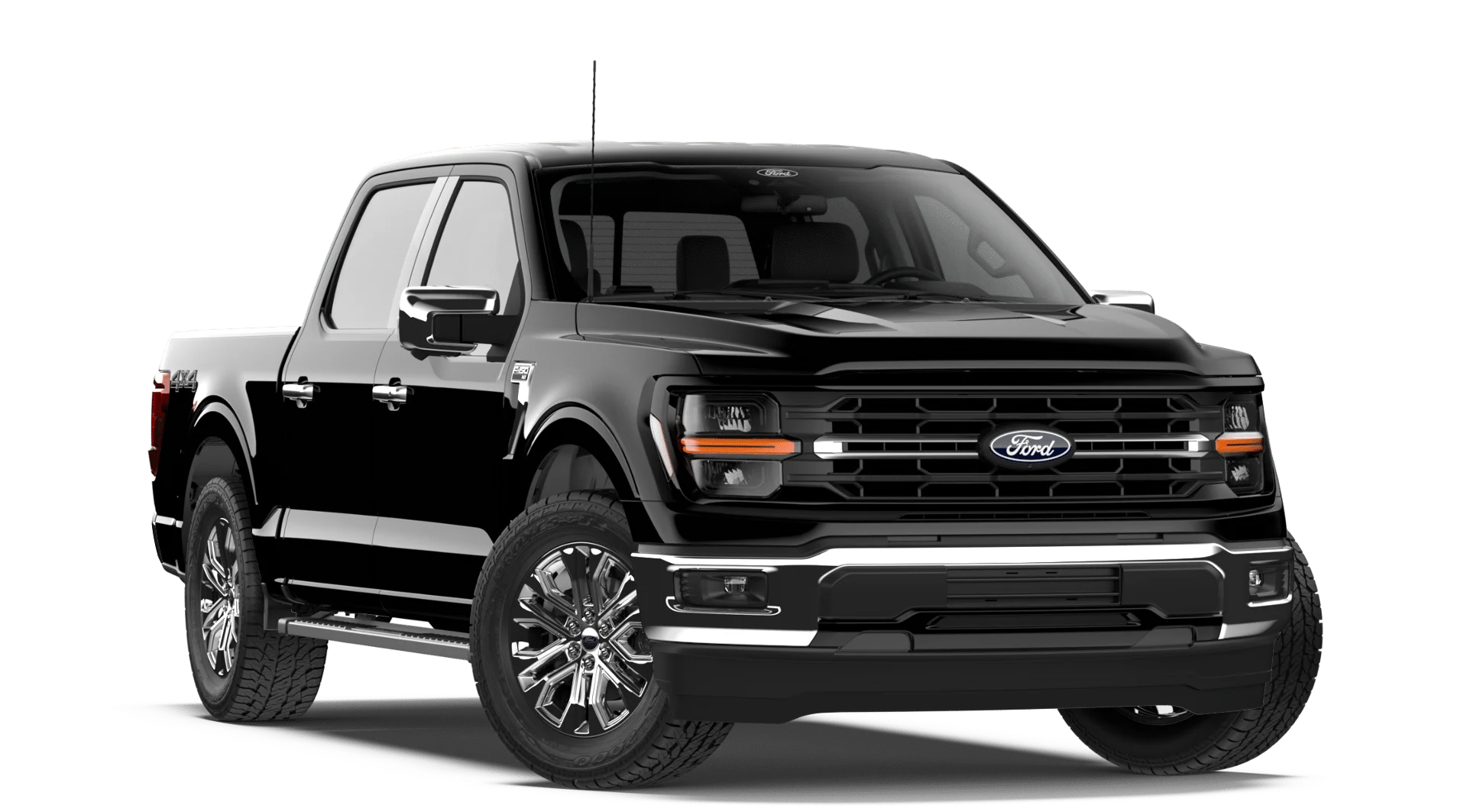 New 2026 Agate Black Metallic Ford XLT image 4