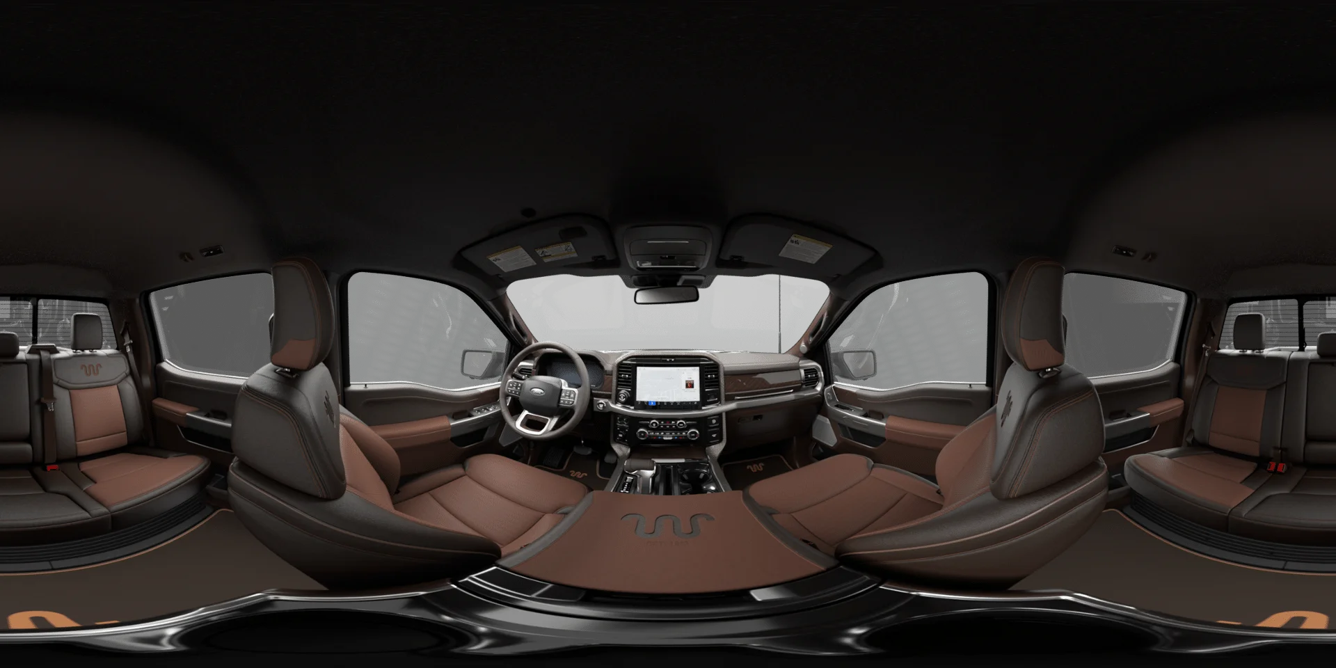 New 2026 Agate Black Metallic Ford King Ranch® image 8