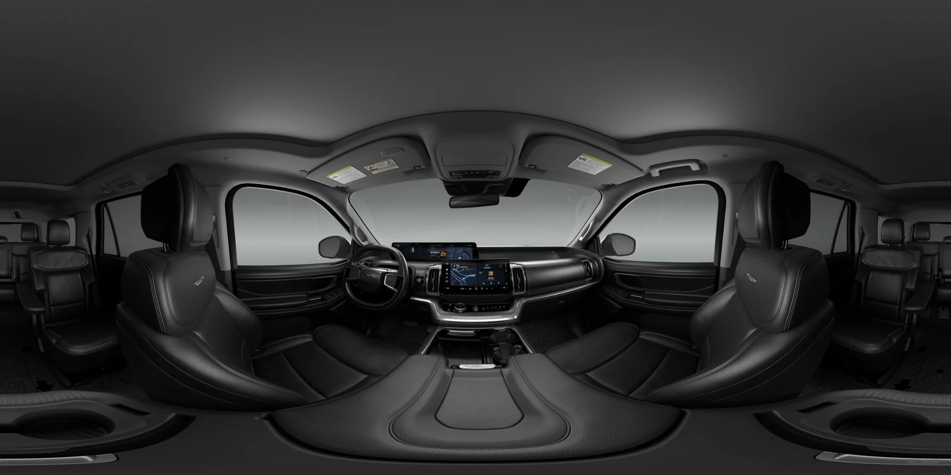 New 2027 Agate Black Metallic Ford Platinum image 54