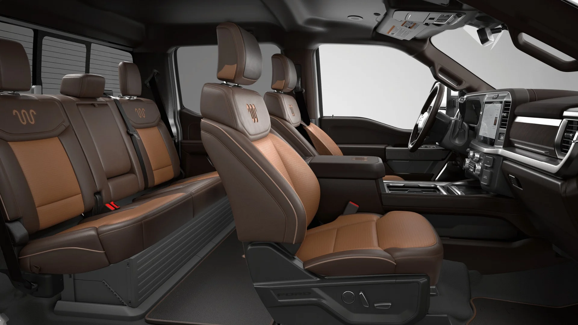 New 2026 Star White Metallic Tri-Coat Ford F-350® King Ranch® image 6