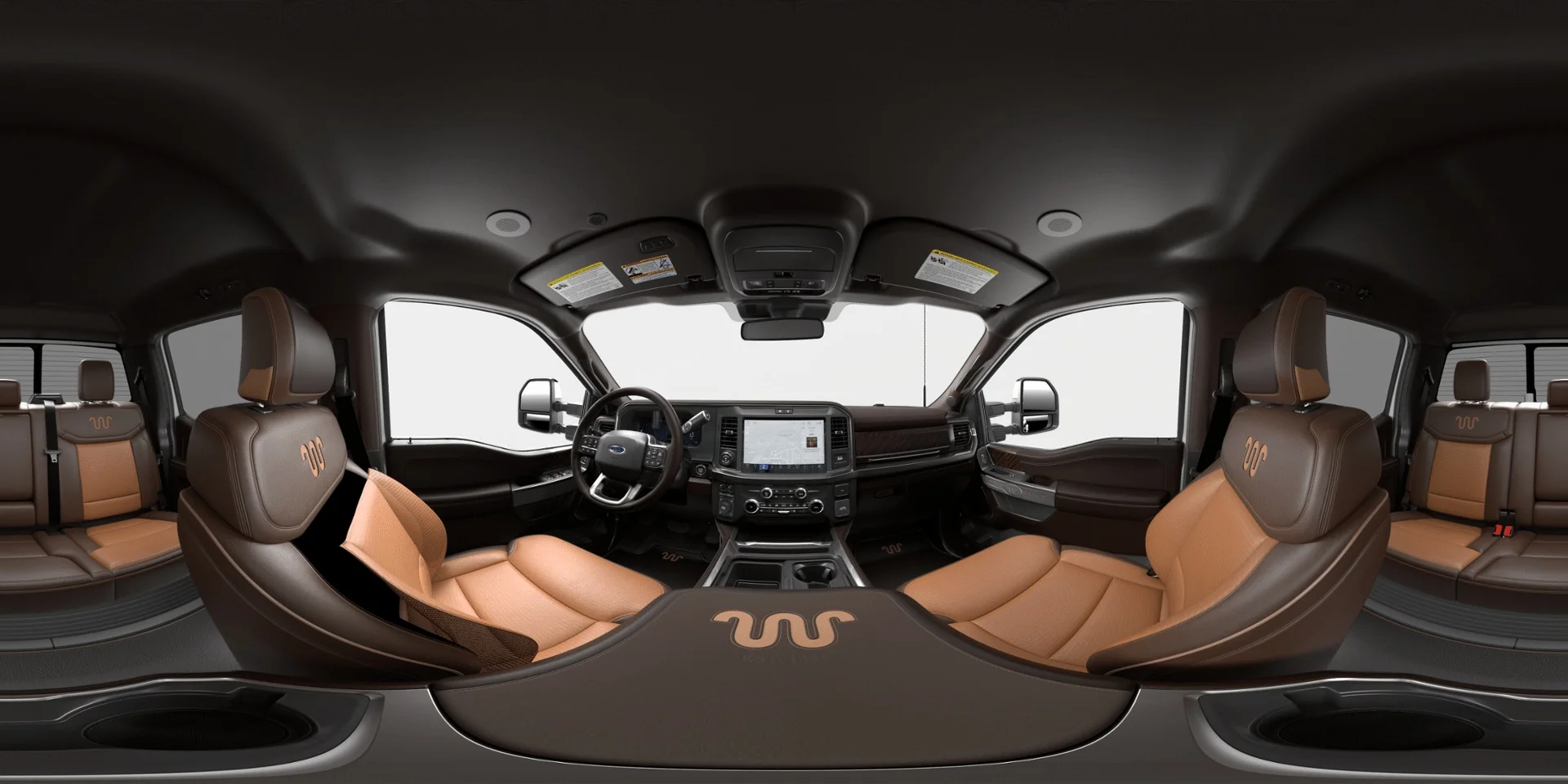 New 2026 Star White Metallic Tri-Coat Ford F-350® King Ranch® image 8