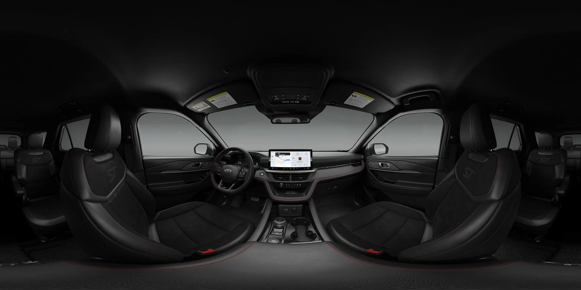 New 2027 Agate Black Metallic Ford ST image 8