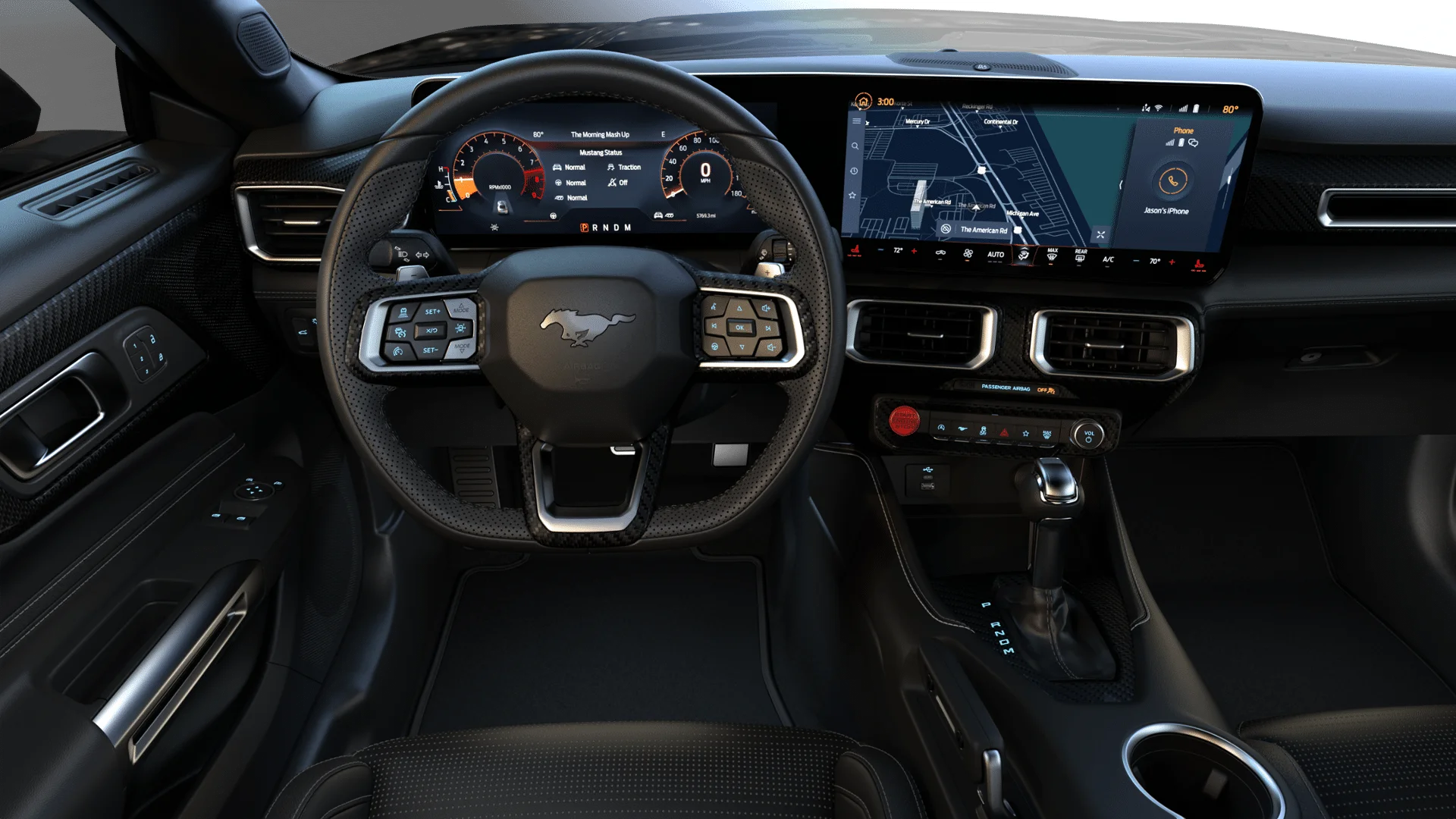New 2025 Shadow Black Ford GT Premium Fastback image 51