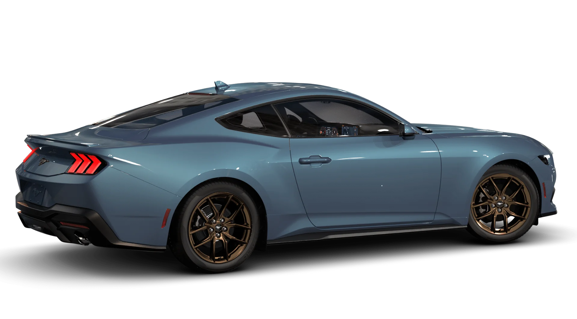 New 2025 Vapor Blue Metallic Ford EcoBoost® Premium Fastback image 25