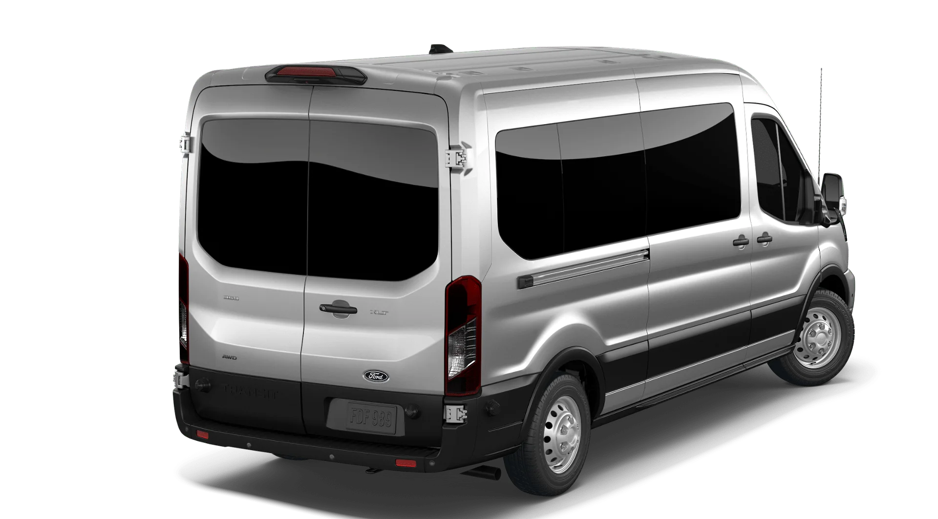 New 2027 Silver Metallic Ford Passenger Van XLT image 24