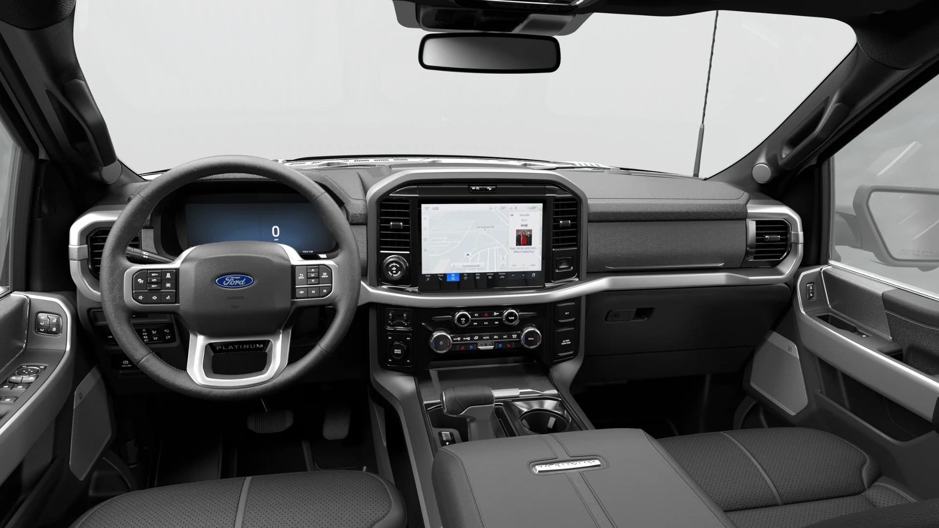New 2026 Star White Metallic Tri-Coat Ford Platinum® image 57