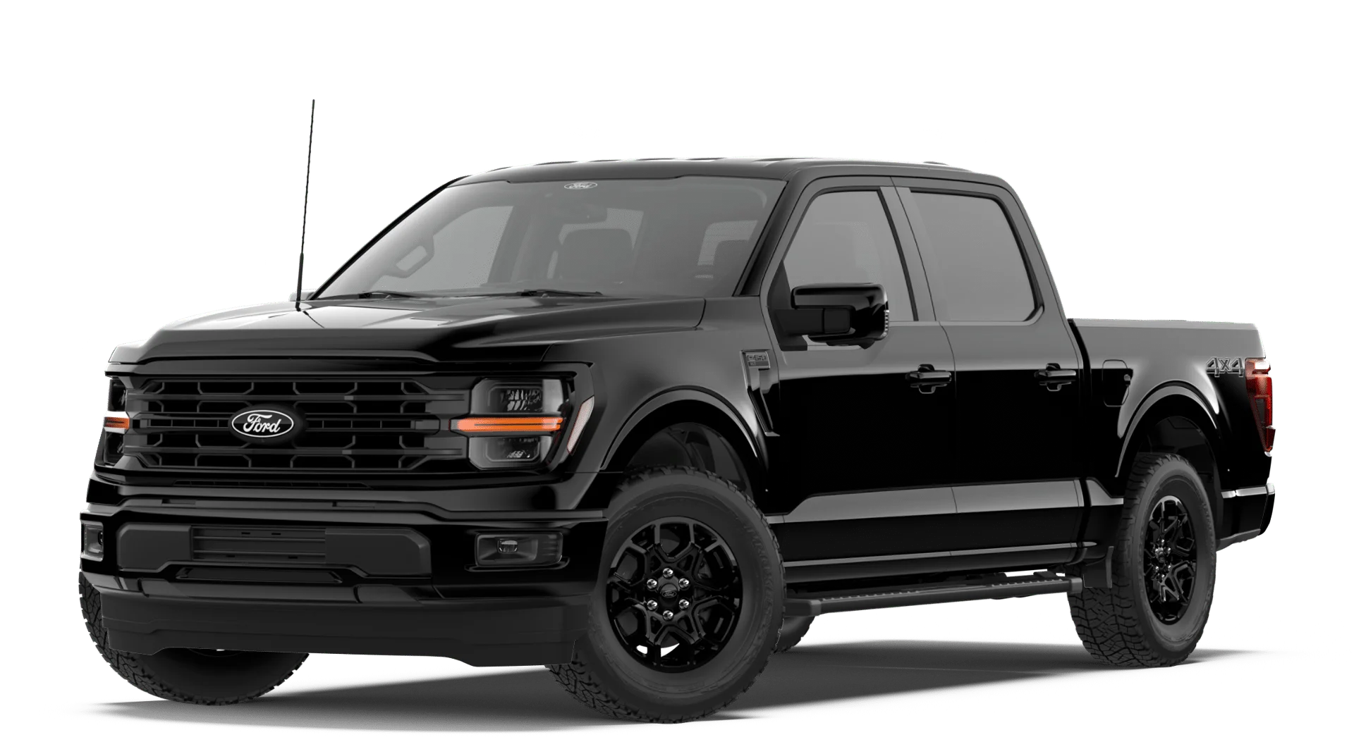 New 2026 Agate Black Metallic Ford XLT image 2