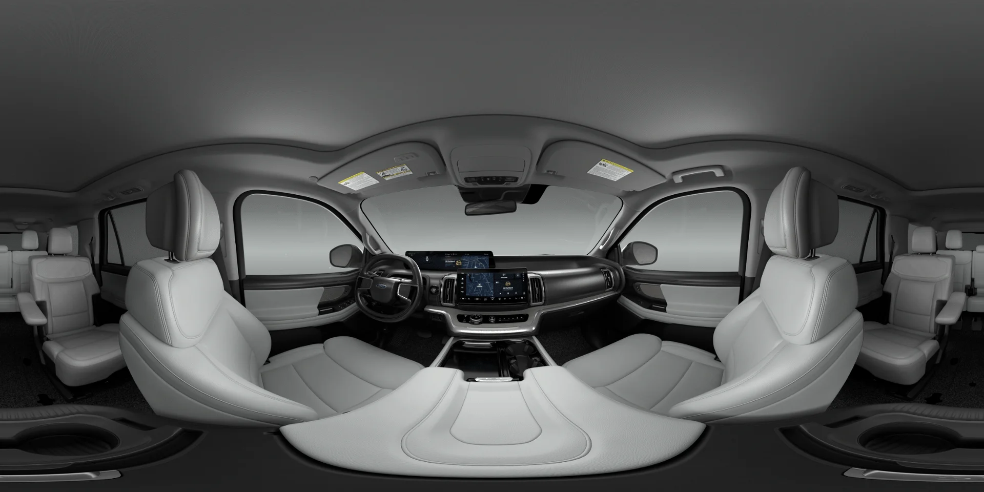 New 2027 Star White Metallic Tri-Coat Ford MAX Platinum image 8