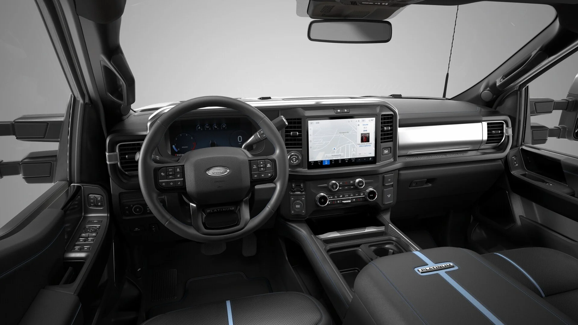 New 2026 Star White Metallic Tri-Coat Ford F-350® Platinum® image 69