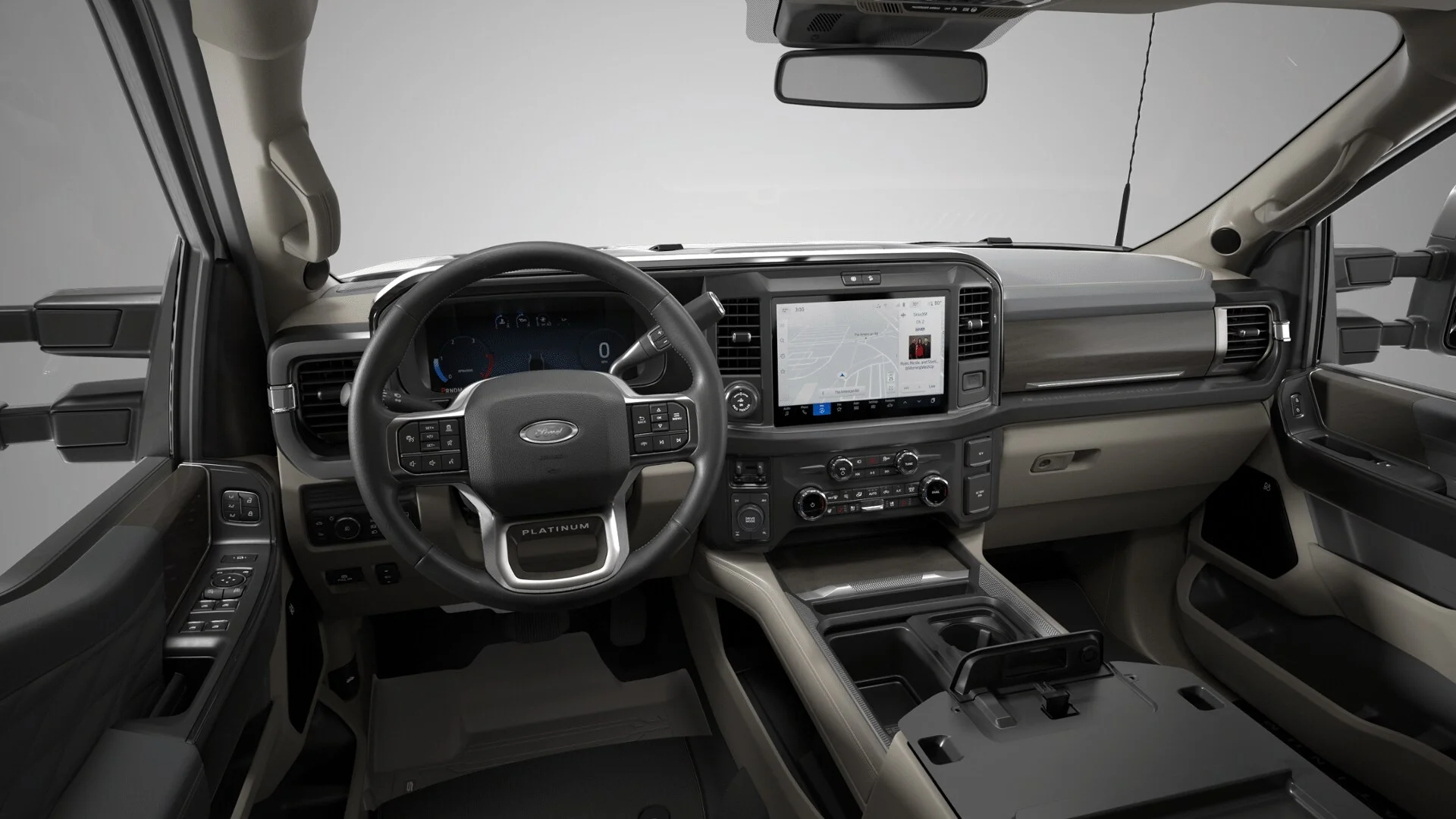 New 2026 Star White Metallic Tri-Coat Ford F-350® Platinum® image 7