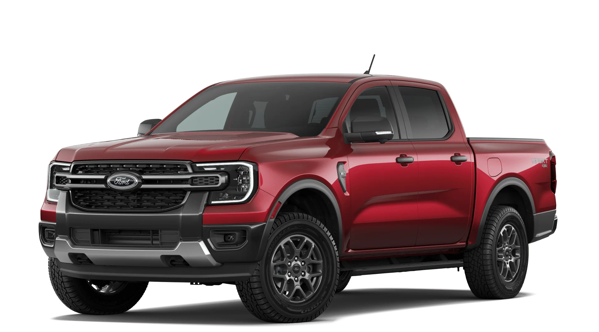New 2026 Ruby Red Metallic Tinted Clearcoat Ford XLT image 3