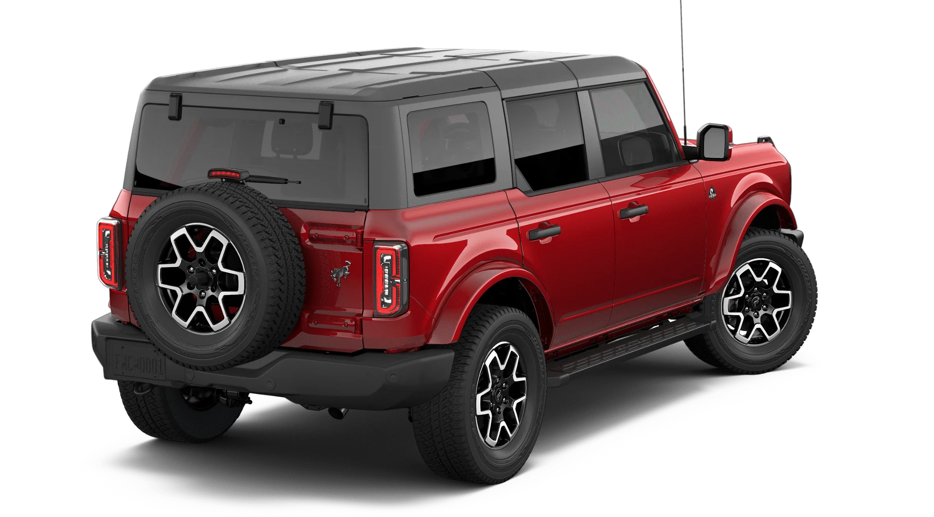 New 2026 Ruby Red Metallic Tinted Clearcoat Ford Outer Banks® image 59