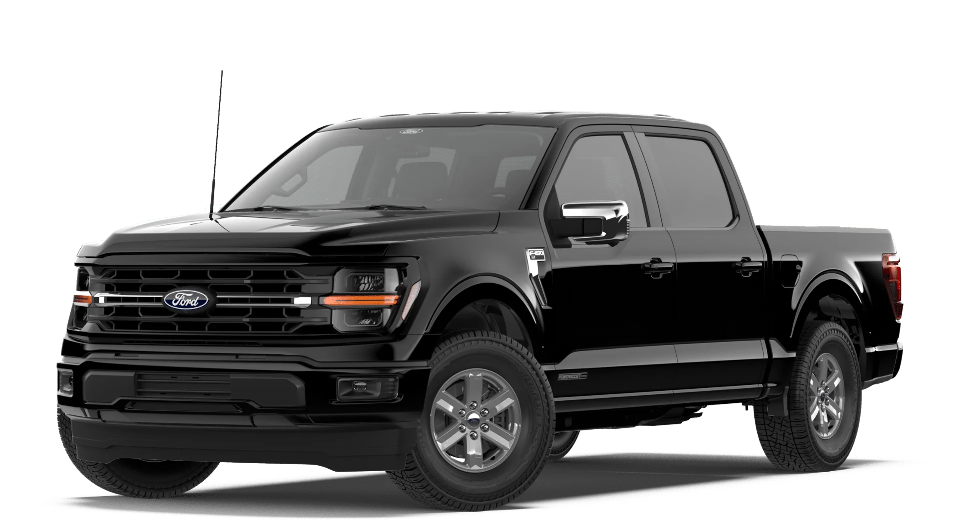 New 2026 Agate Black Metallic Ford XLT image 1