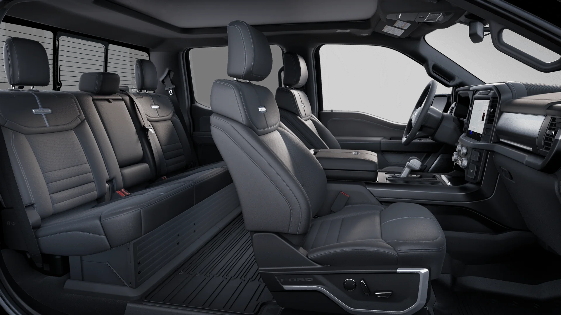 New 2025 Agate Black Metallic Ford Platinum® image 50