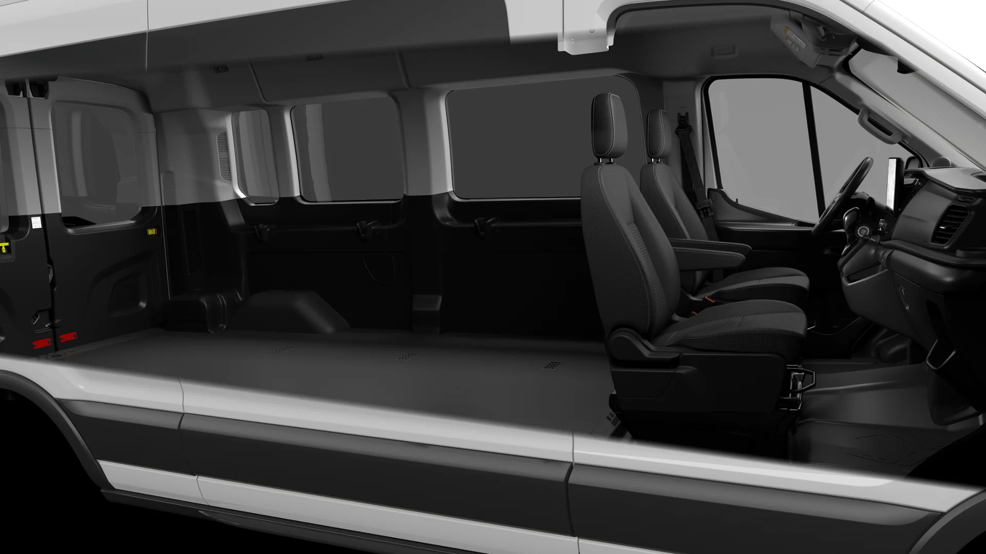 New 2027 Oxford White Ford Passenger Van XL image 6