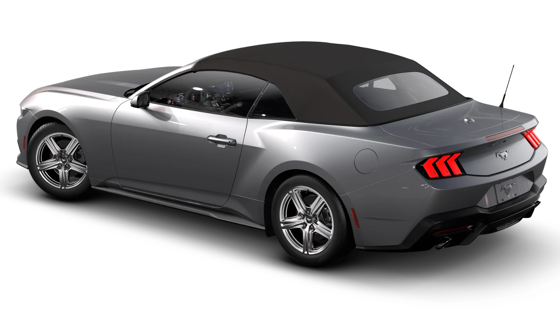 New 2026 Iconic Silver Metallic Ford EcoBoost® Premium Convertible image 45