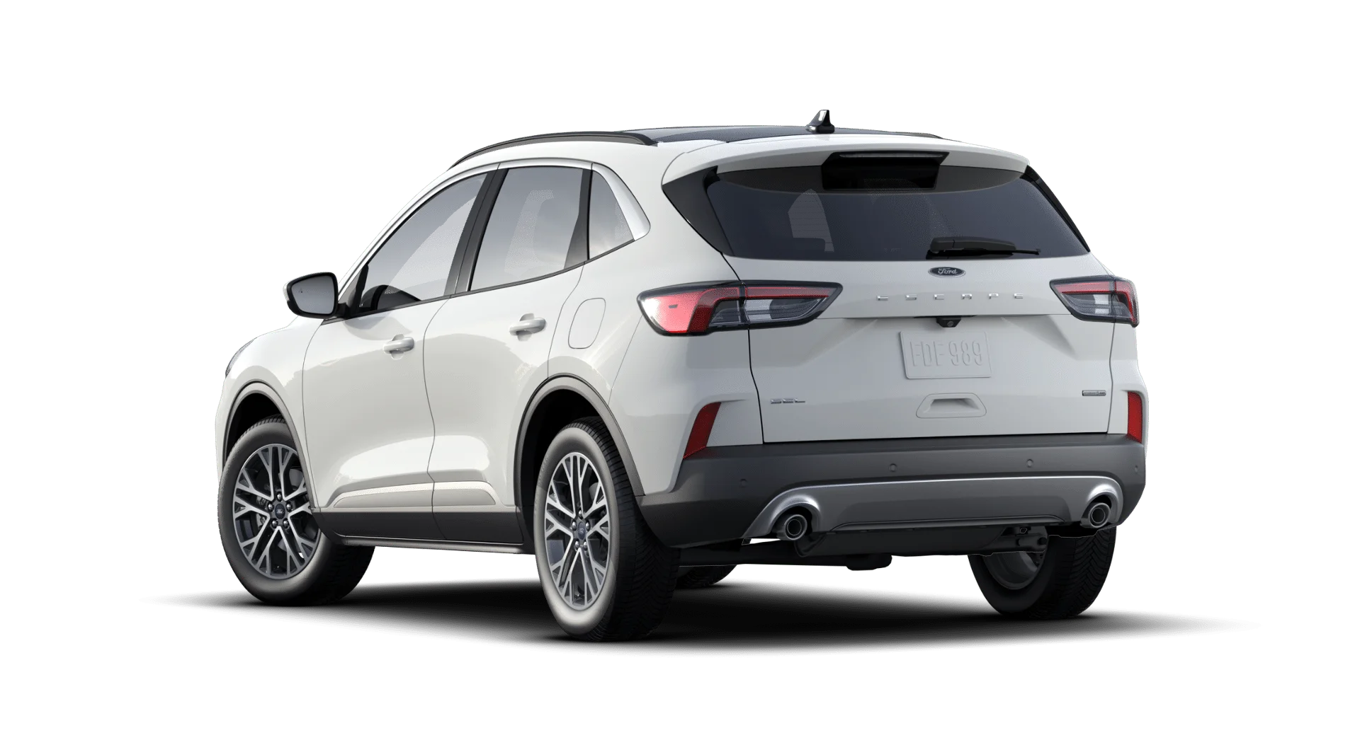 New 2022 Star White Metallic Tri-coat Ford SEL image 2
