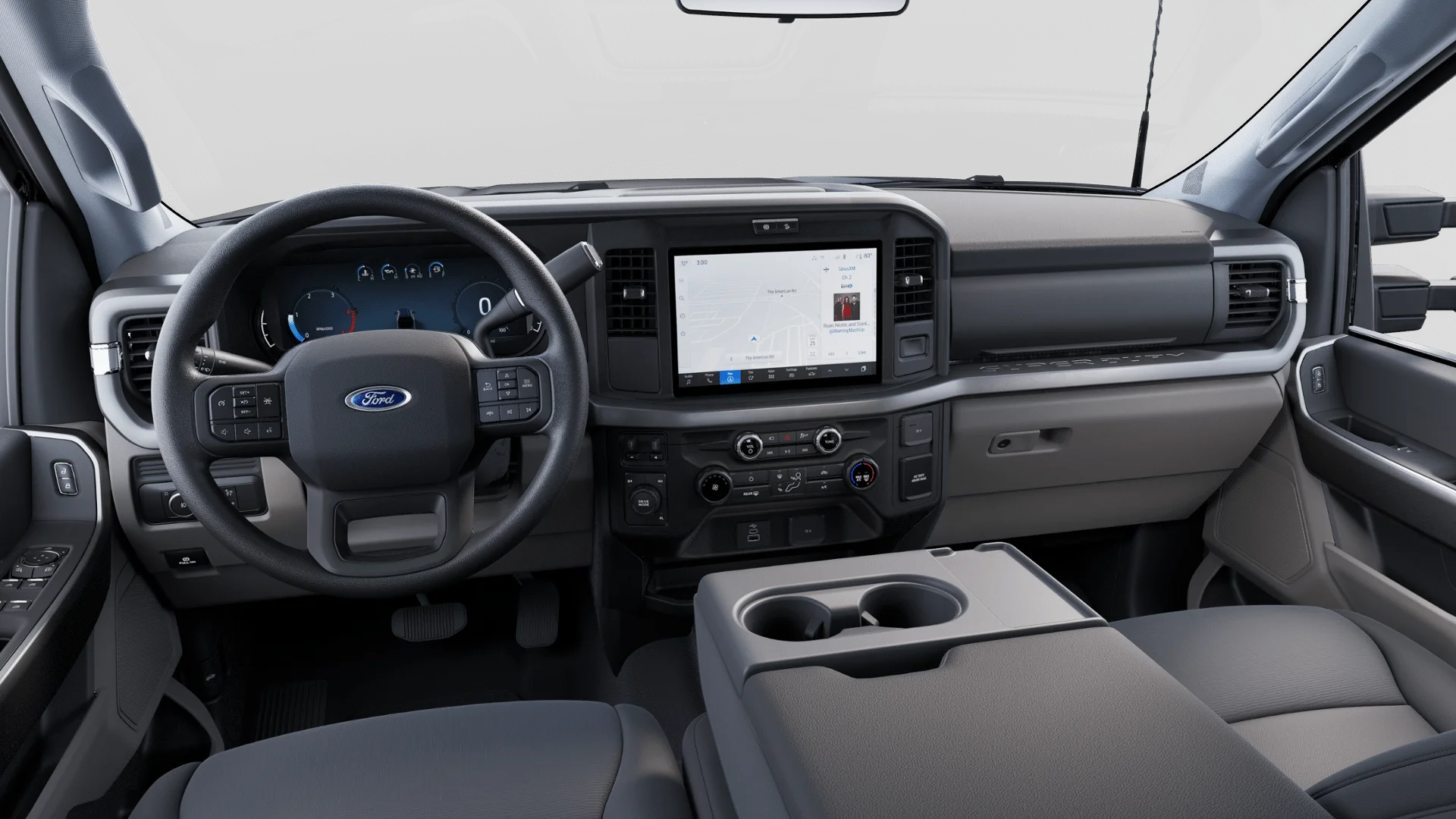 New 2025 Antimatter Blue Metallic Ford F-350® XLT image 7