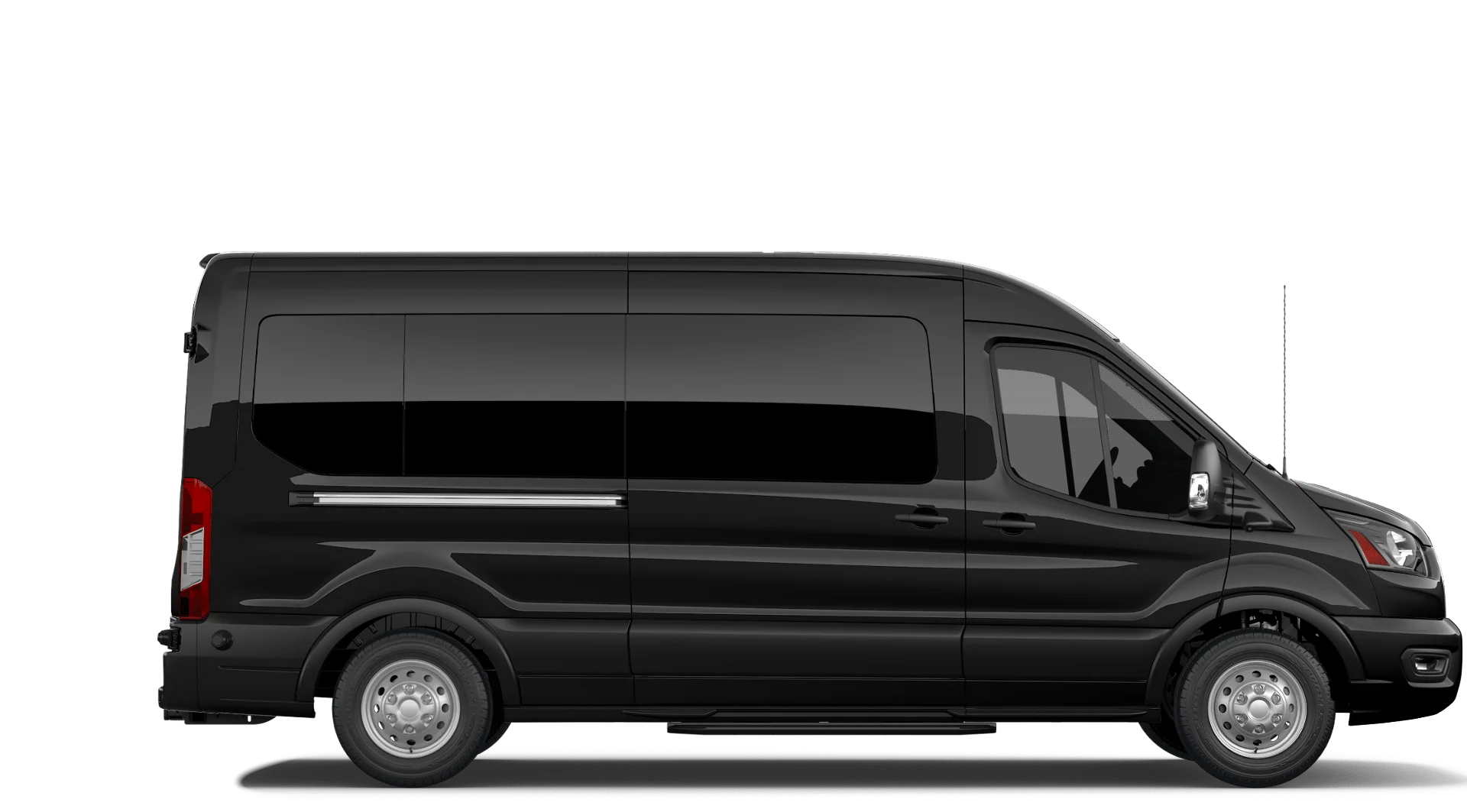 New 2026 Agate Black Metallic Ford Passenger Van XLT image 5