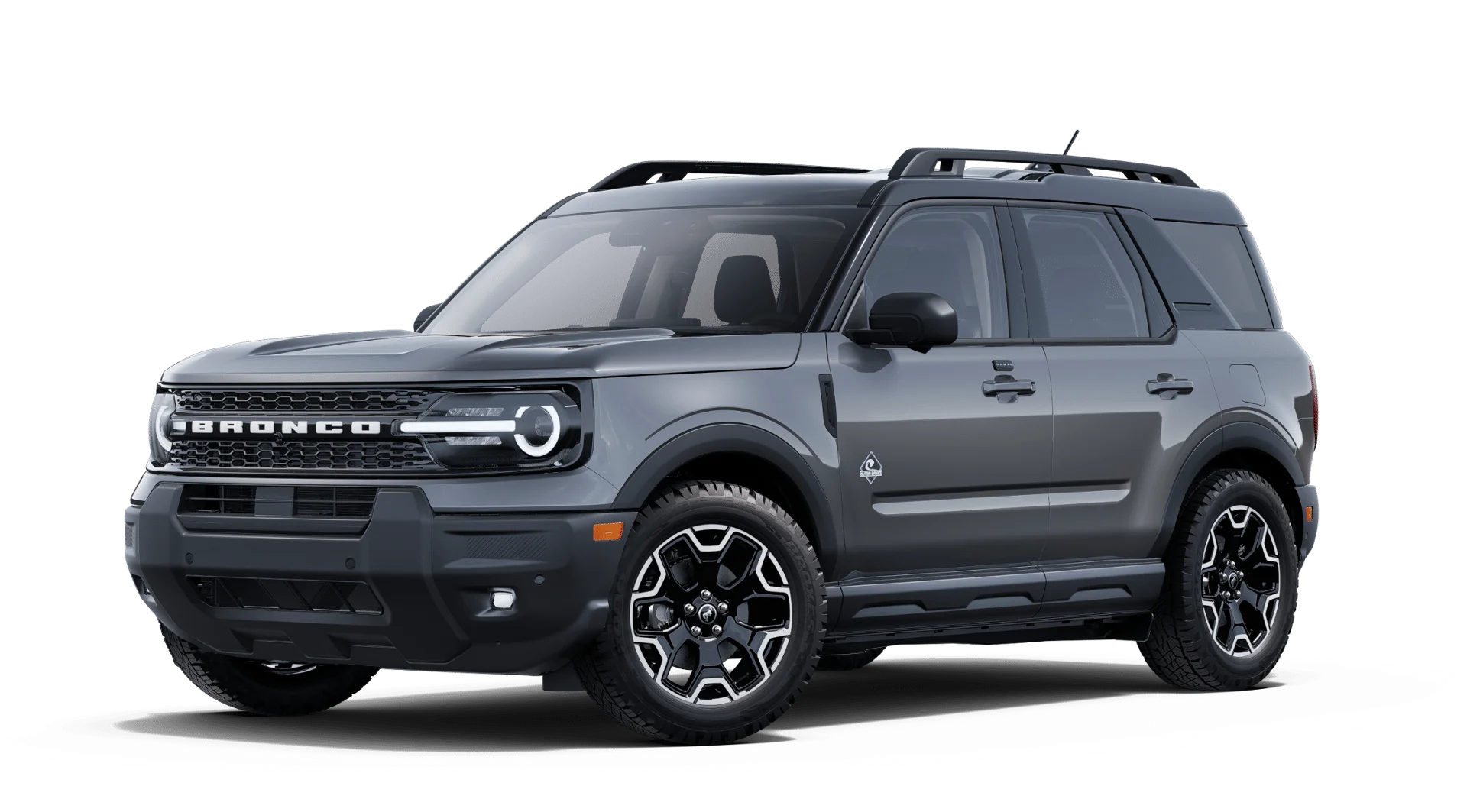 New 2025 Carbonized Gray Metallic Ford Outer Banks® image 24