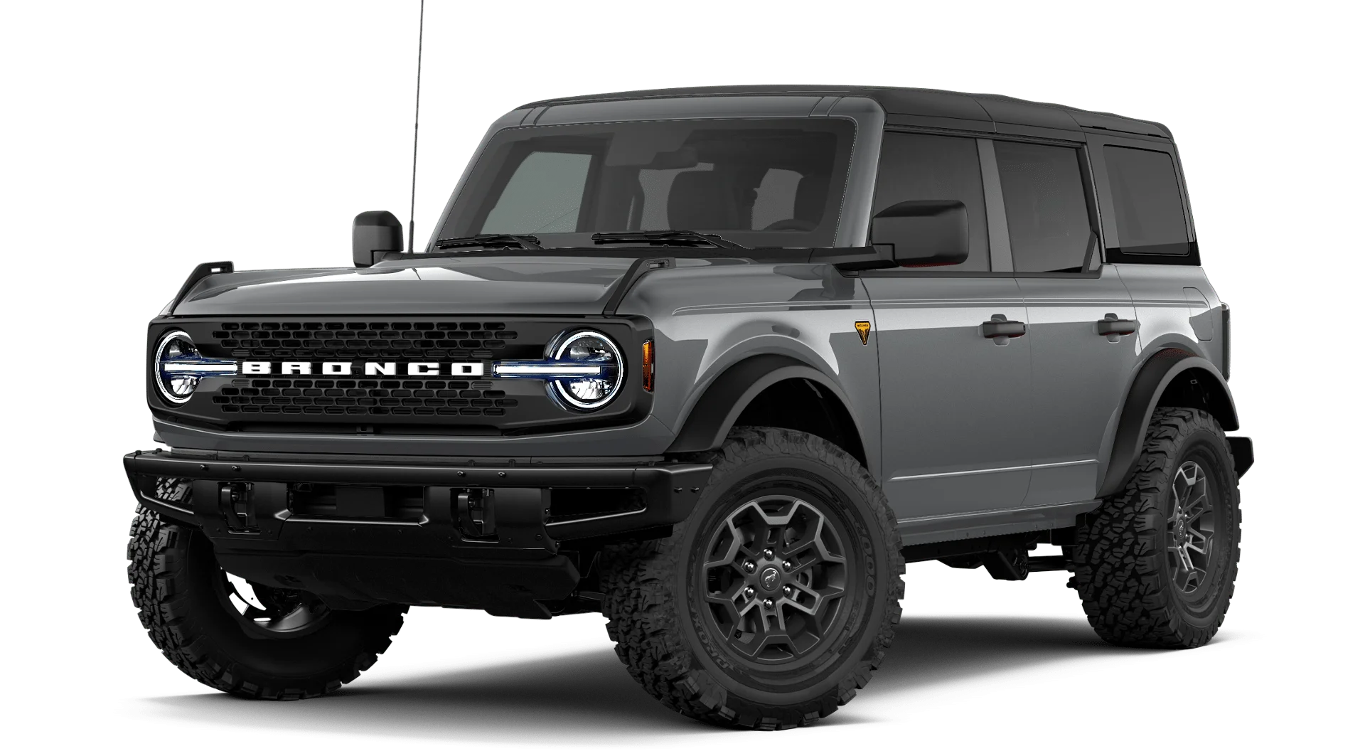 New 2026 Carbonized Gray Metallic Ford Badlands® image 1