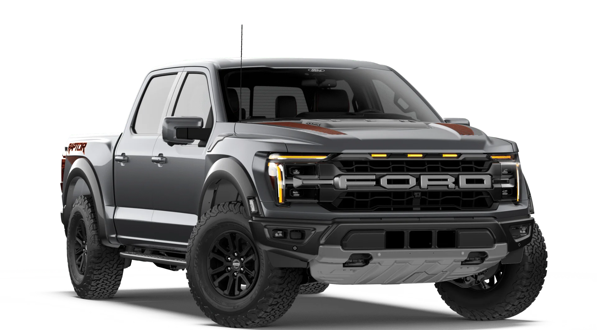 New 2026 Carbonized Gray Metallic Ford Raptor image 5