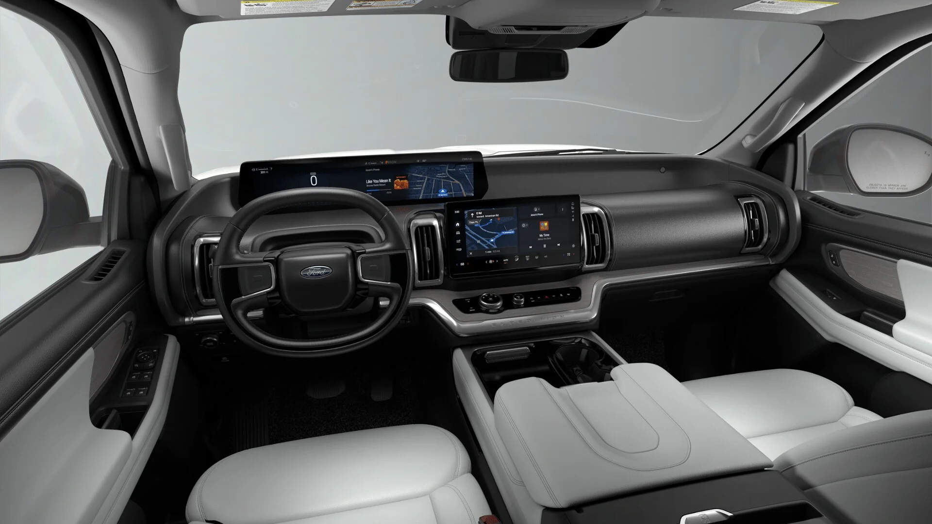 New 2027 Star White Metallic Tri-Coat Ford Platinum image 30