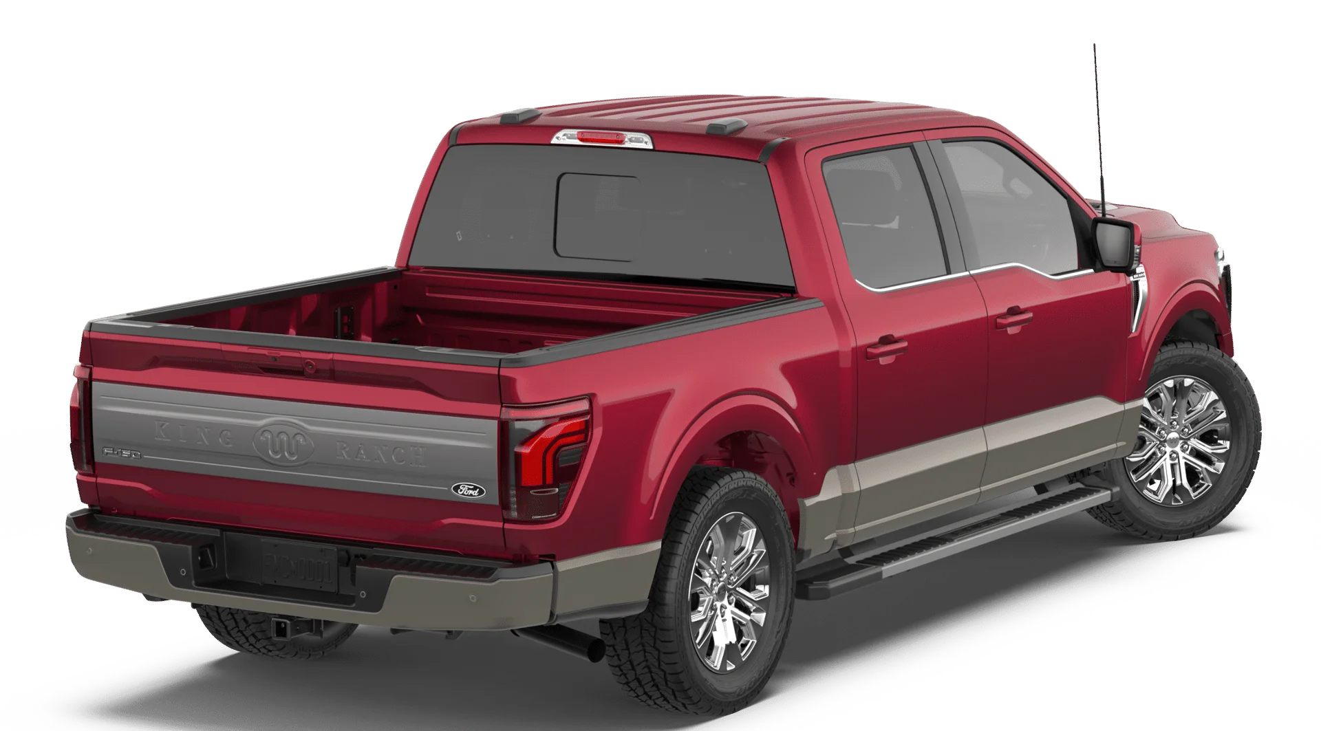 New 2026 Ruby Red Metallic Tinted Clearcoat Ford King Ranch® image 3