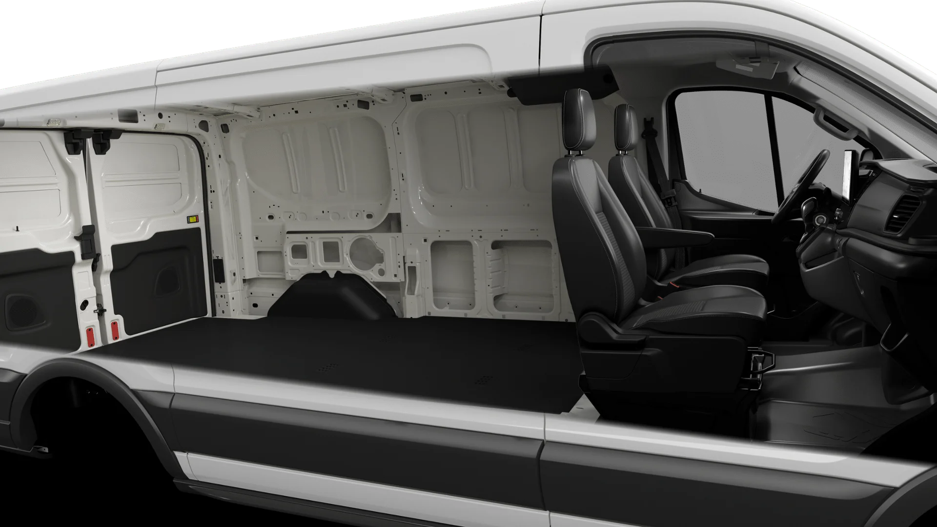 New 2027 Oxford White Ford Cargo Van image 6