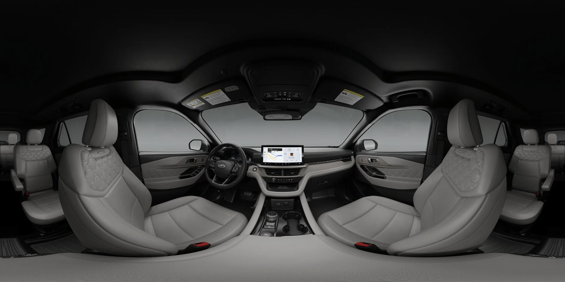 New 2027 Star White Metallic Tri-Coat Ford Platinum™ image 50