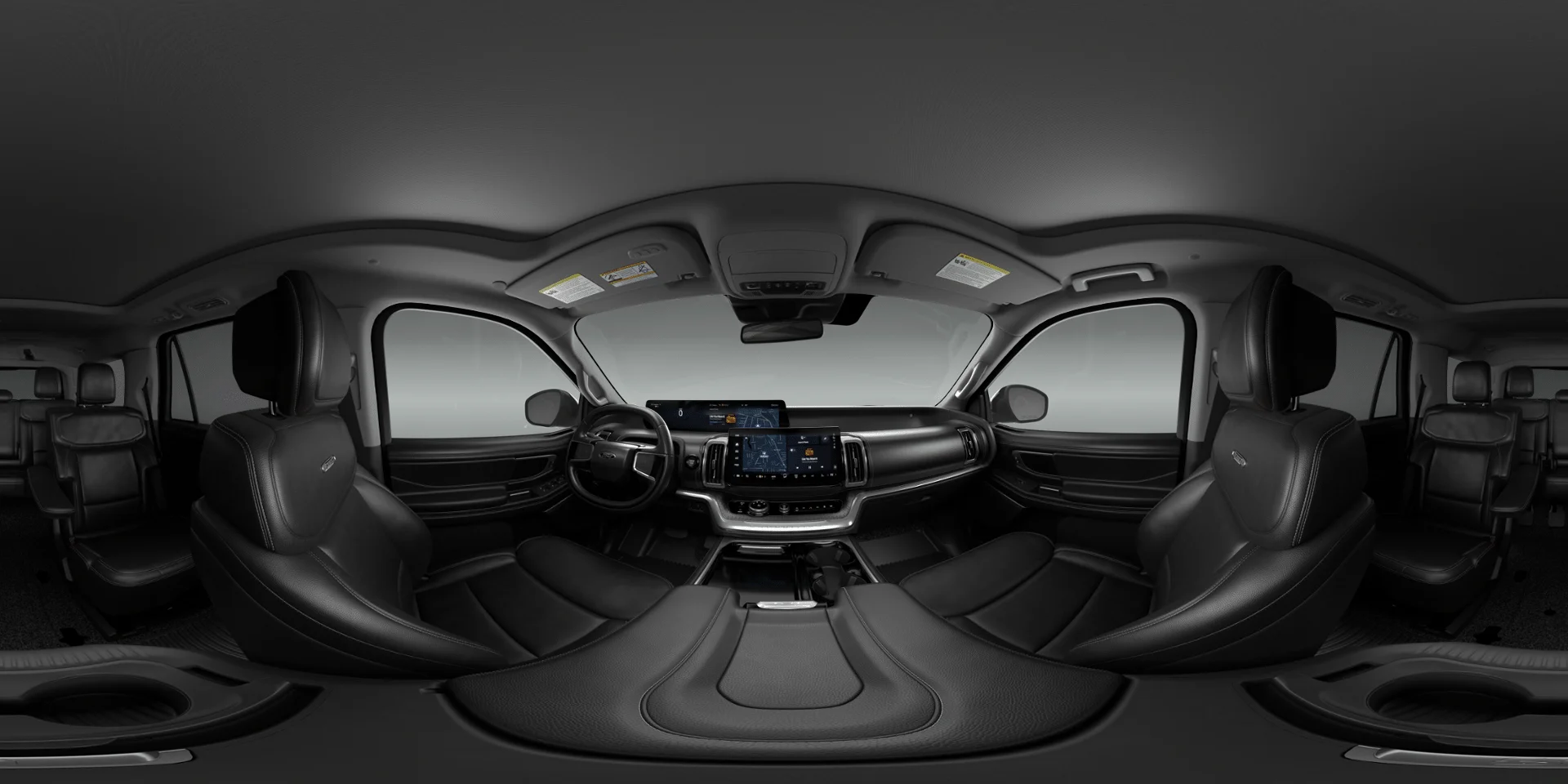 New 2027 Agate Black Metallic Ford Platinum image 54