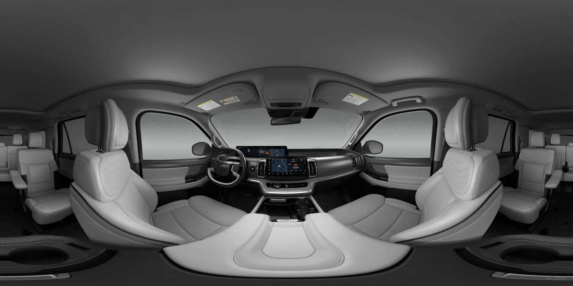 New 2027 Star White Metallic Tri-Coat Ford MAX Platinum image 8