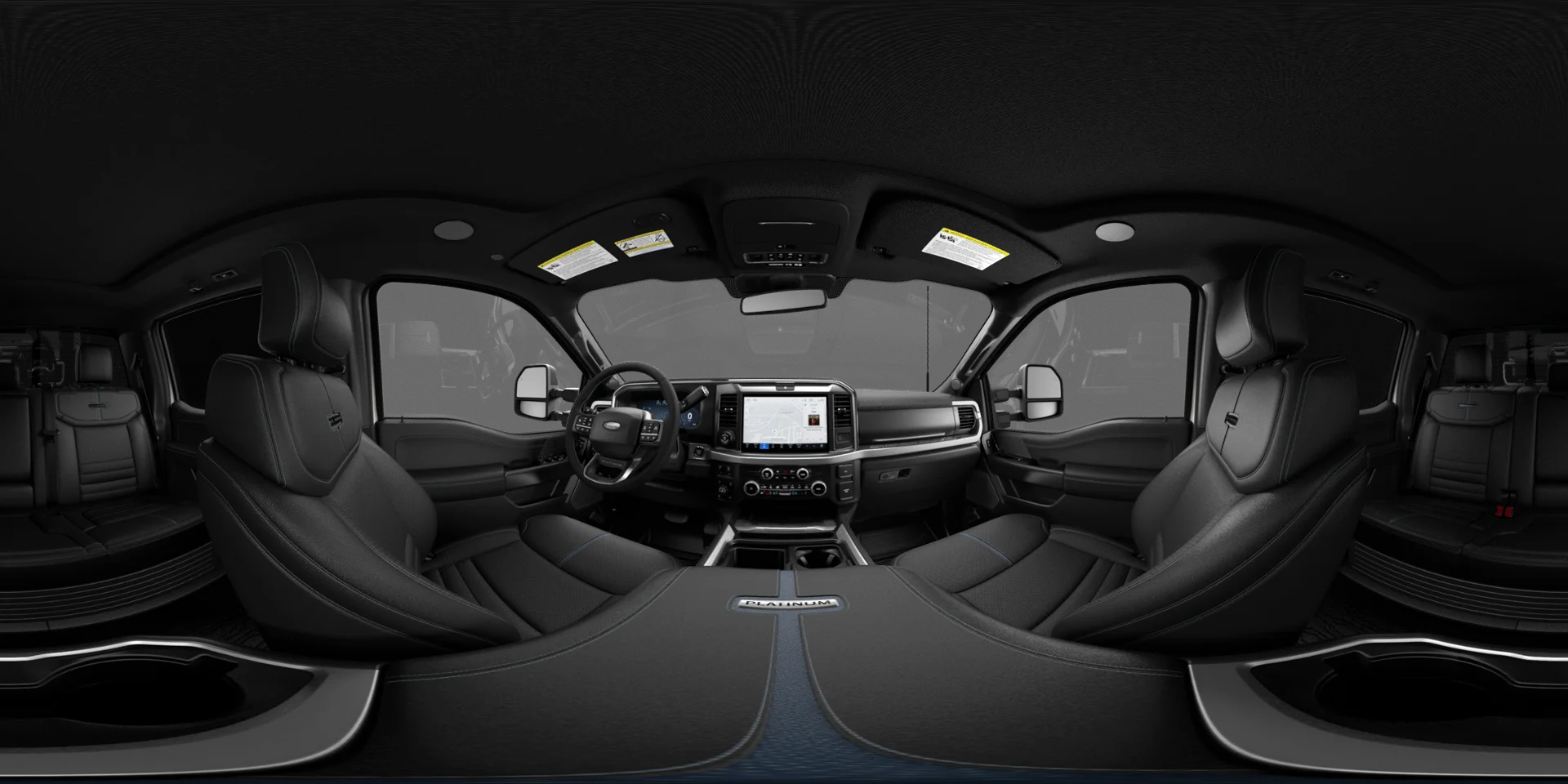 New 2027 Star White Metallic Tri-Coat Ford Platinum image 8