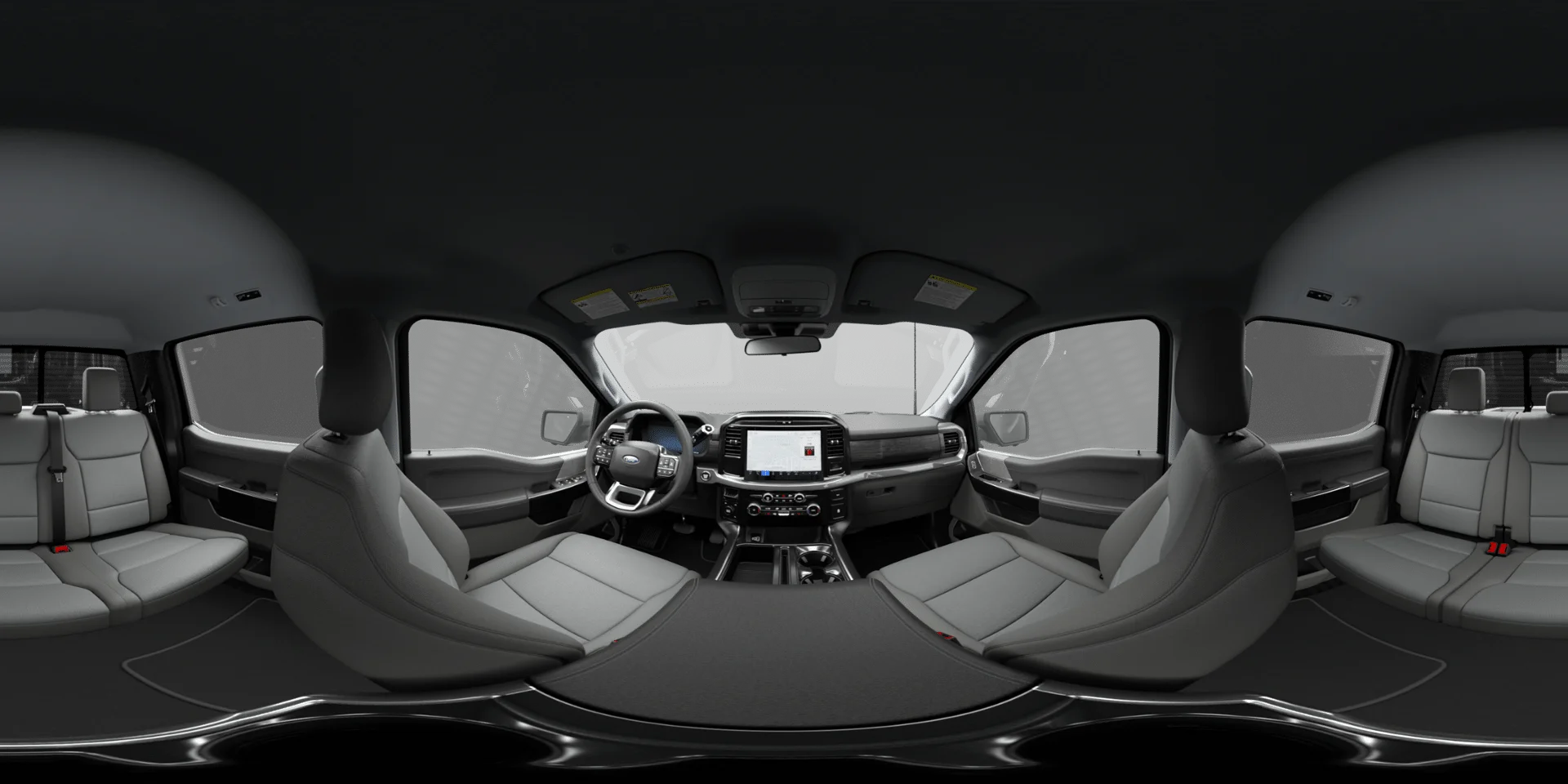 New 2026 Agate Black Metallic Ford XLT image 8