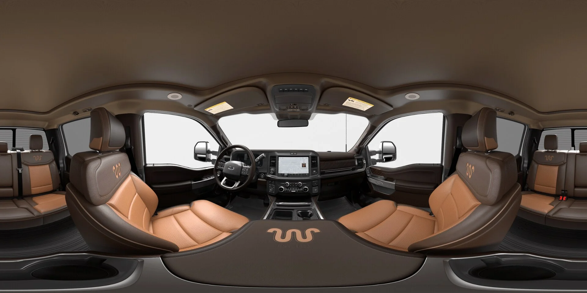 New 2026 Star White Metallic Tri-Coat Ford F-350® King Ranch® image 8