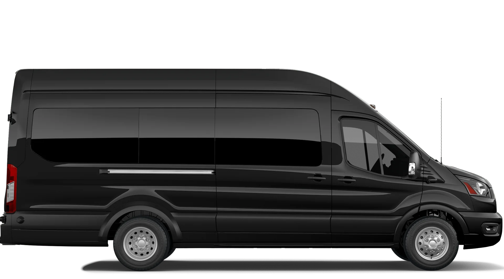 New 2026 Agate Black Metallic Ford Passenger Van XLT image 5