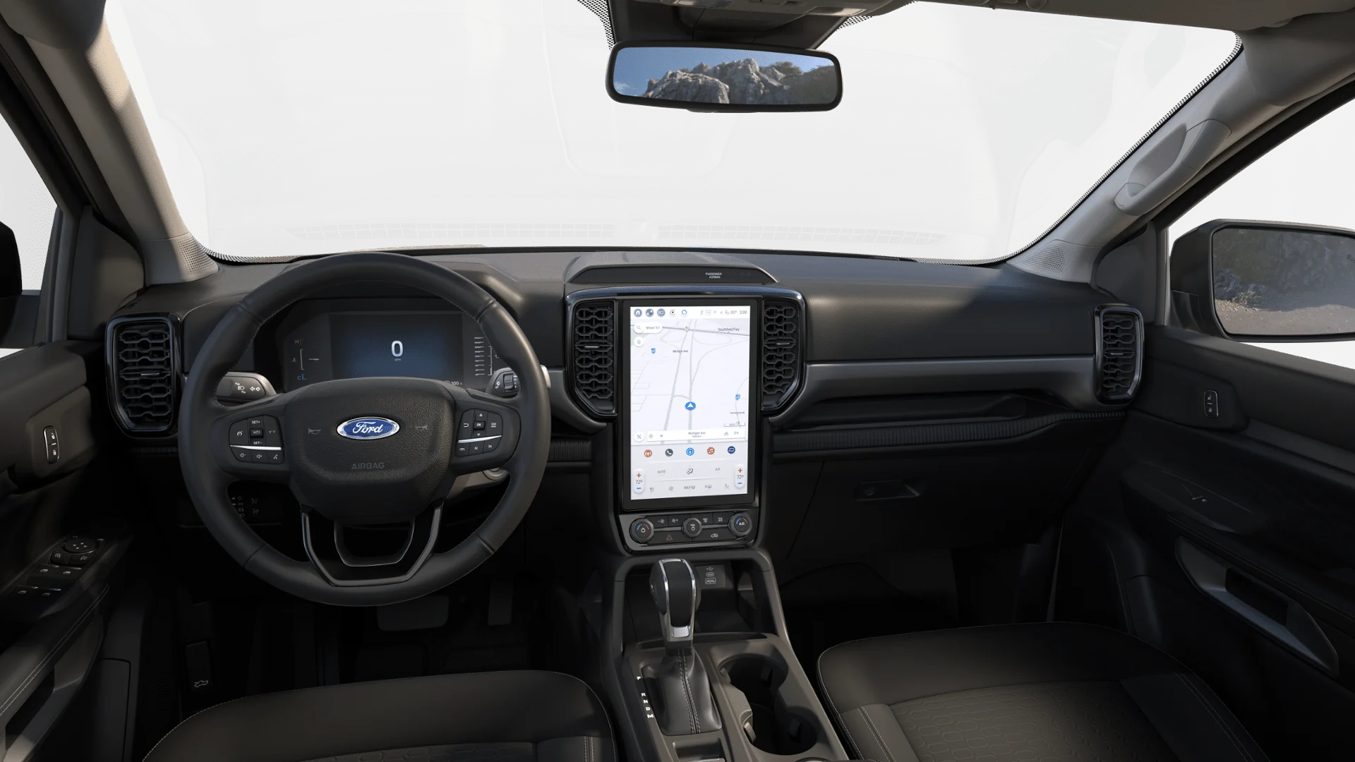 New 2025 Shadow Black Ford XLT image 50