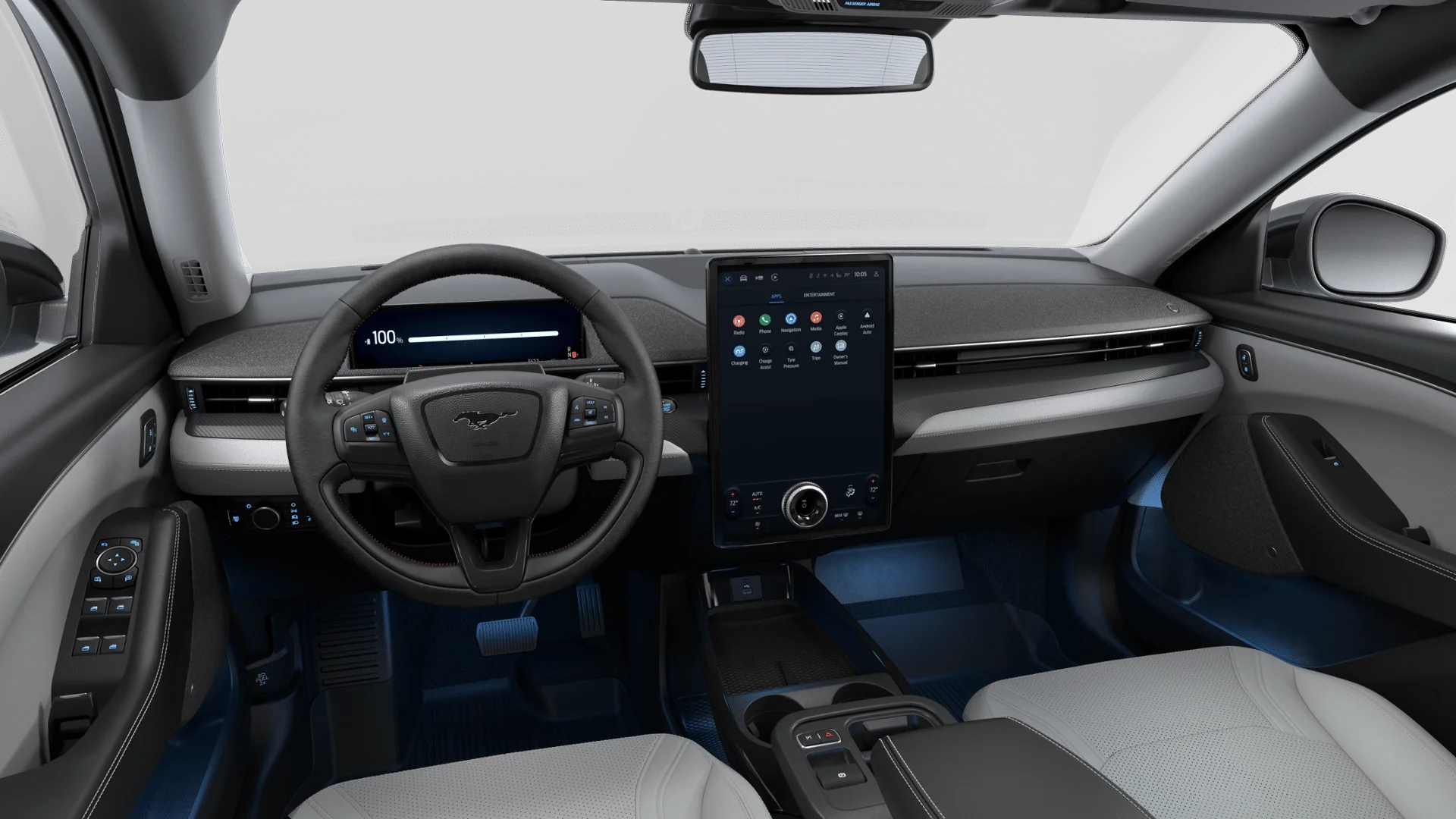 New 2026 Glacier Gray Metallic Tri-coat Ford Premium image 51