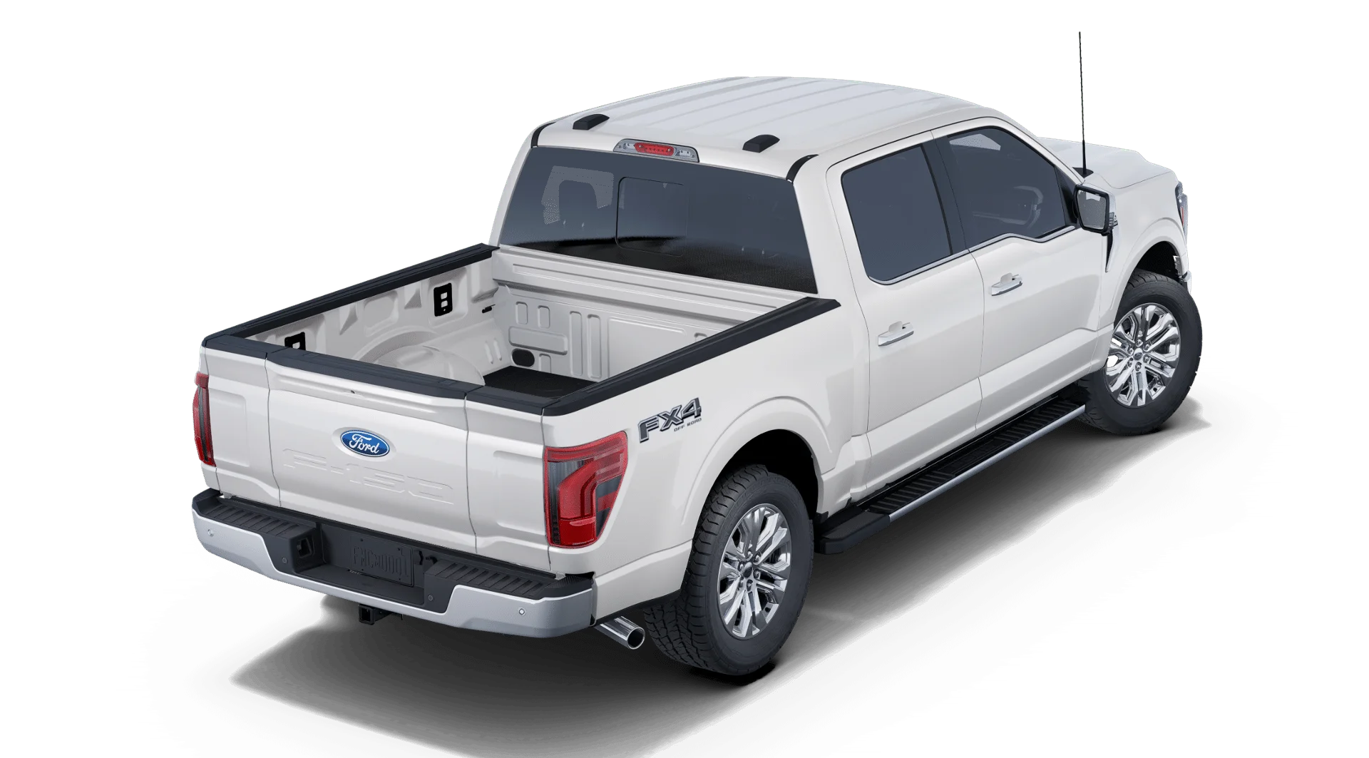 New 2025 Star White Metallic Tri-Coat Ford Lariat® image 53