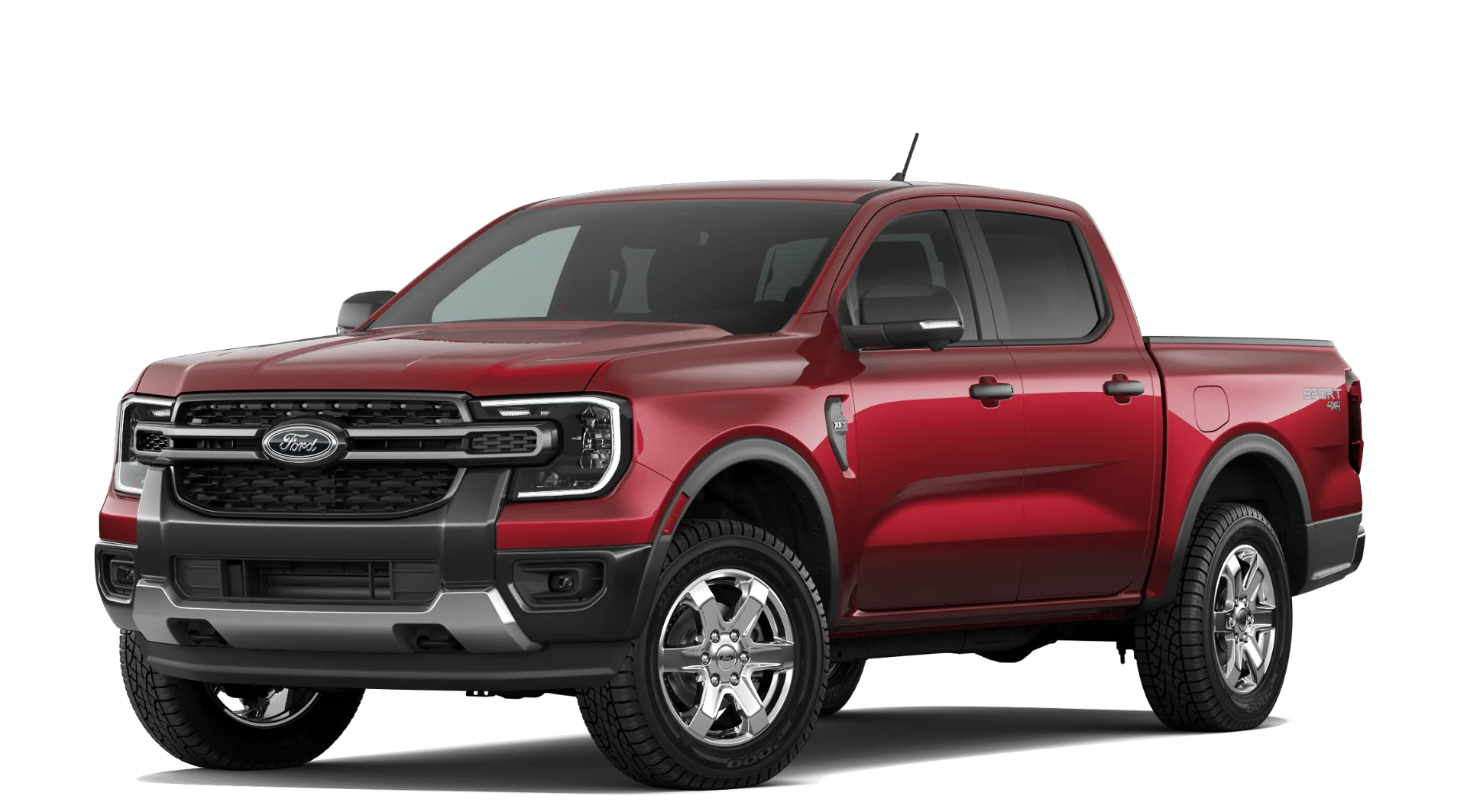 New 2026 Ruby Red Metallic Tinted Clearcoat Ford XLT image 57