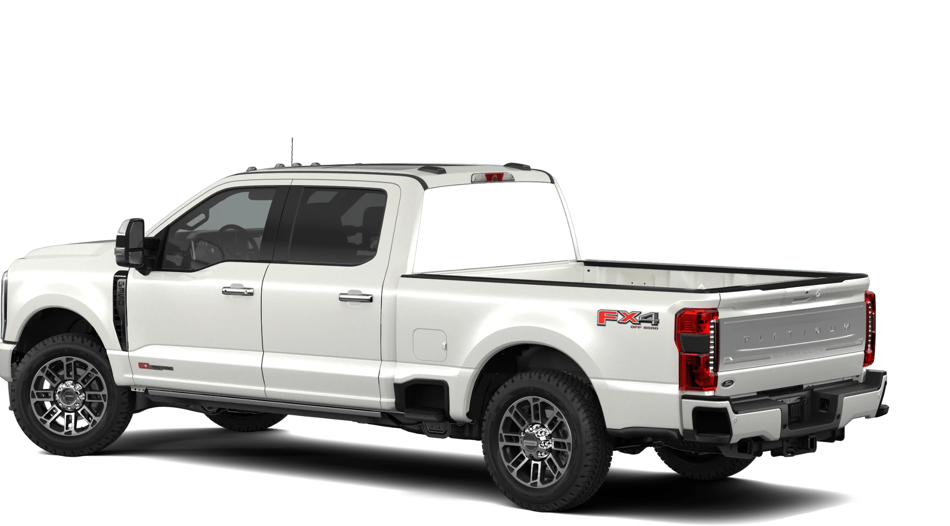 New 2026 Star White Metallic Tri-Coat Ford F-350® Platinum® image 2