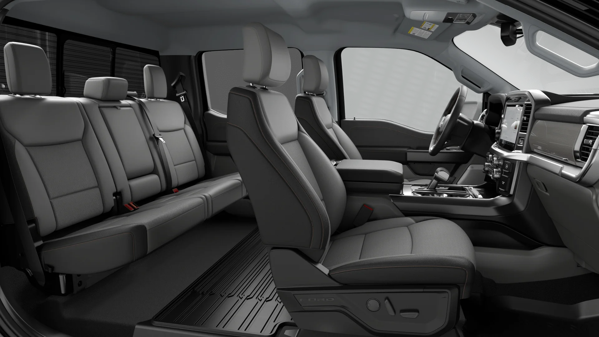 New 2026 Agate Black Metallic Ford LARIAT image 50