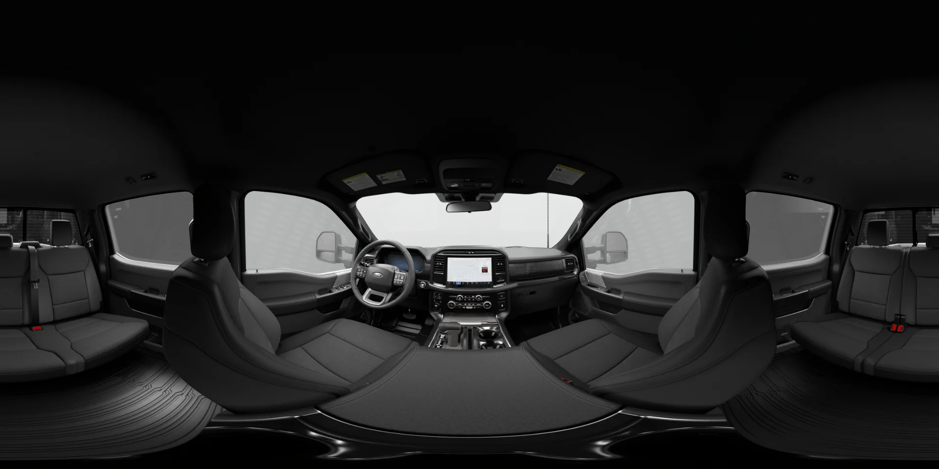 New 2026 Agate Black Metallic Ford XLT image 8