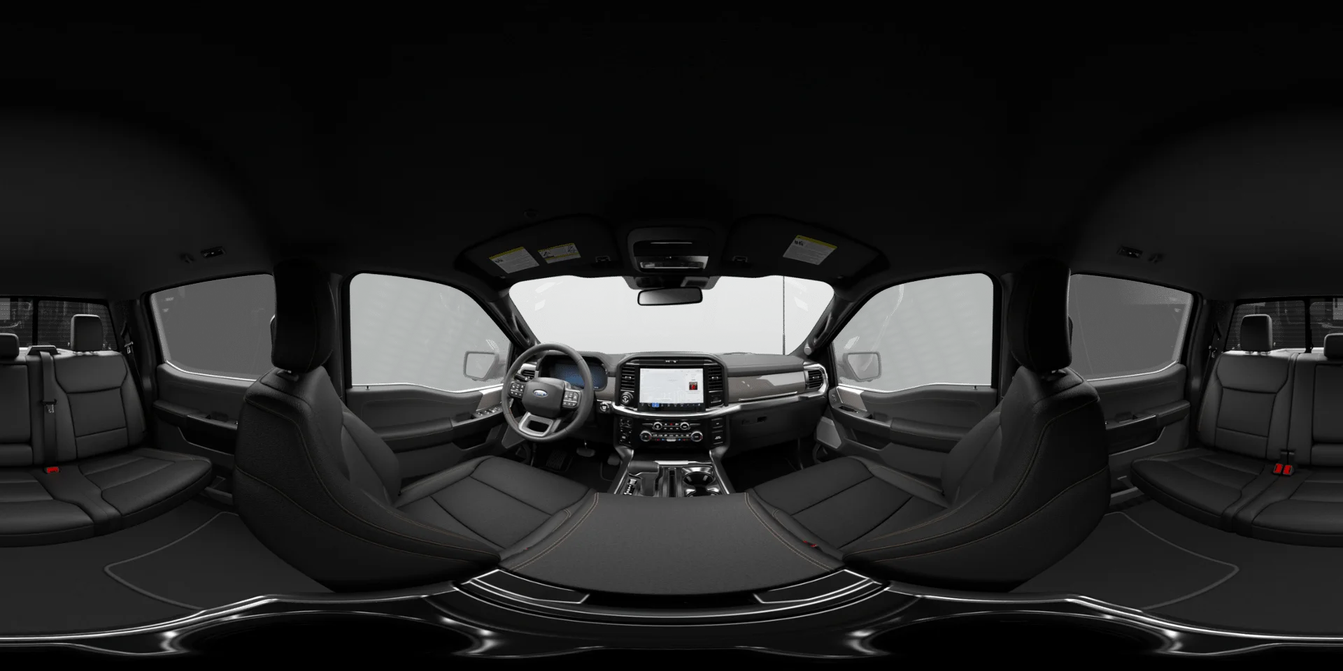 New 2026 Agate Black Metallic Ford Lariat® image 8