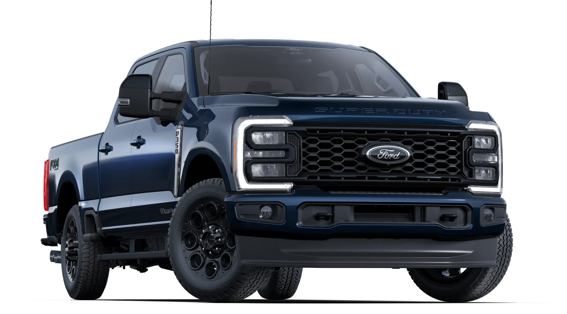 New 2025 Antimatter Blue Metallic Ford F-350® XLT image 4