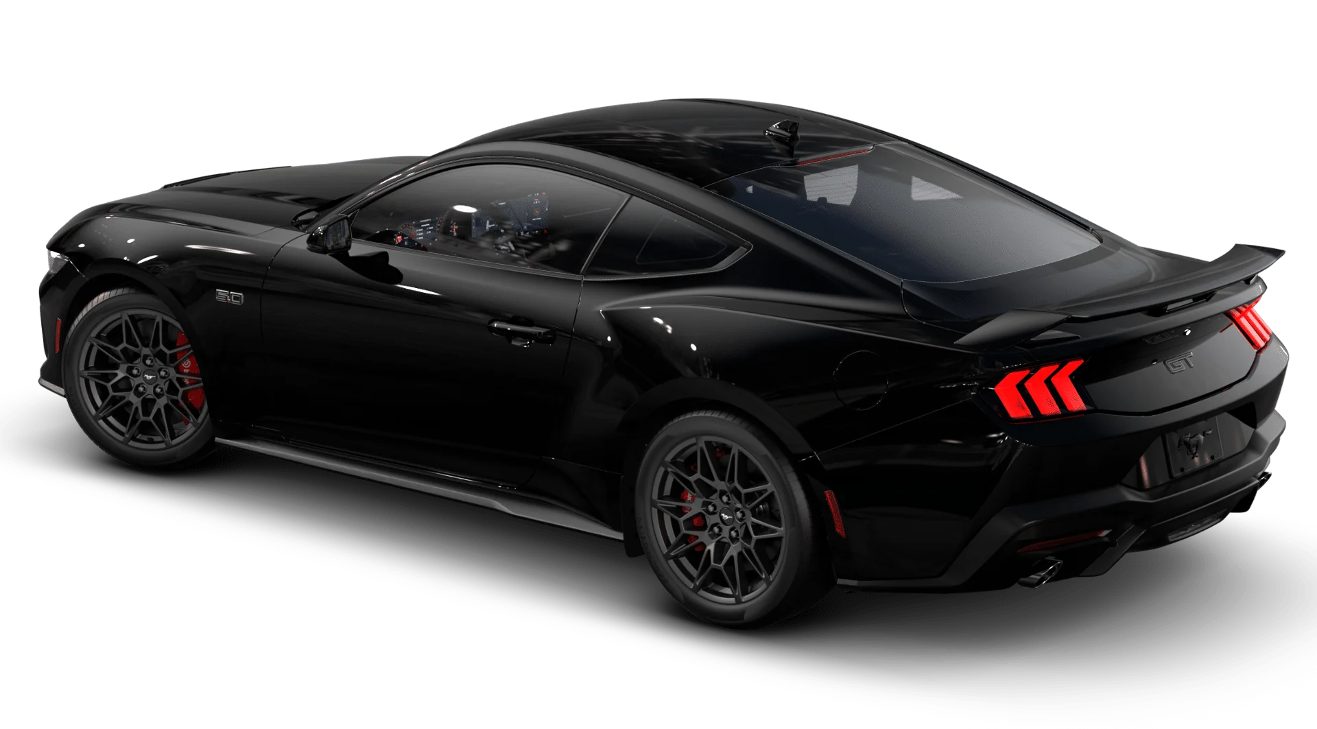 New 2025 Shadow Black Ford GT Premium Fastback image 46